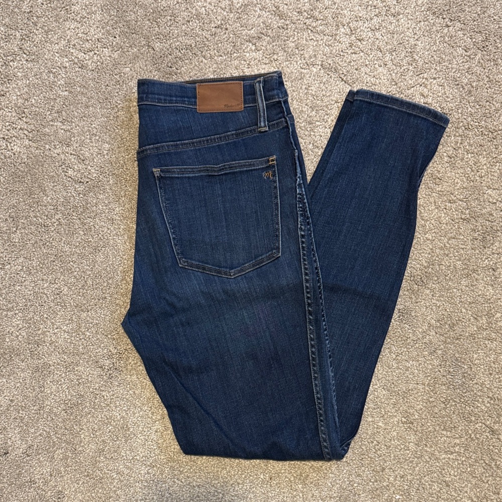 Madewell Women's Dark Blue Skinny Jeans